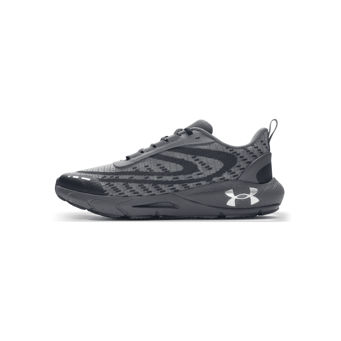Кроссовки для бега Under Armour HOVR Phantom 24 7 Беговые кроссовки Низкий Топ Серый цвет замковой скалы 025 Мужской - изображение 1