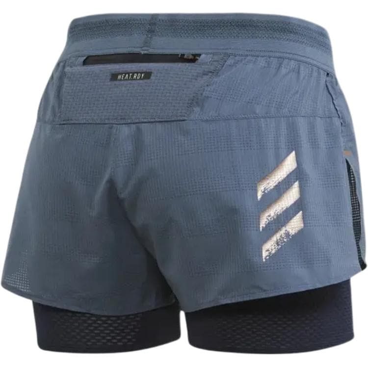 Шорты Adidas HEAT.RDY Короткие Повседневные Шорты Женские Синие - изображение 2