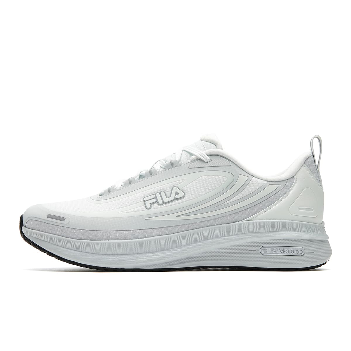 Кроссовки для бега FILA NUVOLE 4 Беговые кроссовки Низкий Топ Блекнущий Синий Day Речный Каменный Серый Мужской - изображение 1