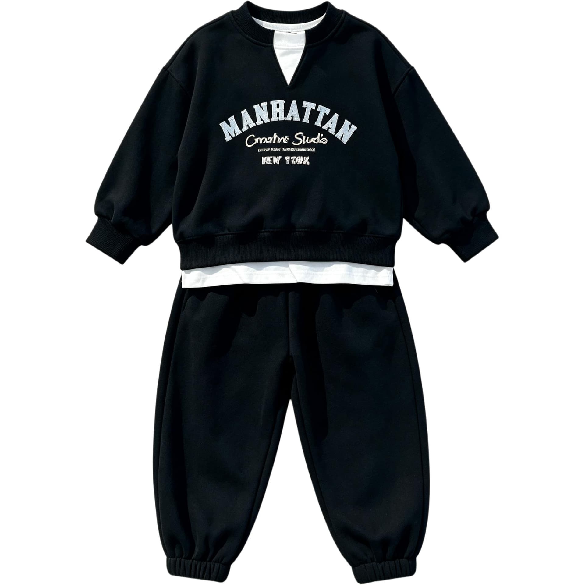 BOBBY ABLEY Темно-синий Kids Повседневные спортивные костюмы Наборы - изображение 1