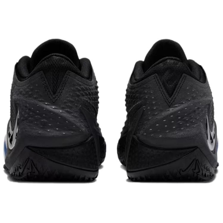 Кроссовки для баскетбола NIKE Ja 4 Износостойкий Поддержка Oтскок Сцепление Лоу-топы Баскетбольные кроссовки Мужской Черно-серебро Синий - изображение 5