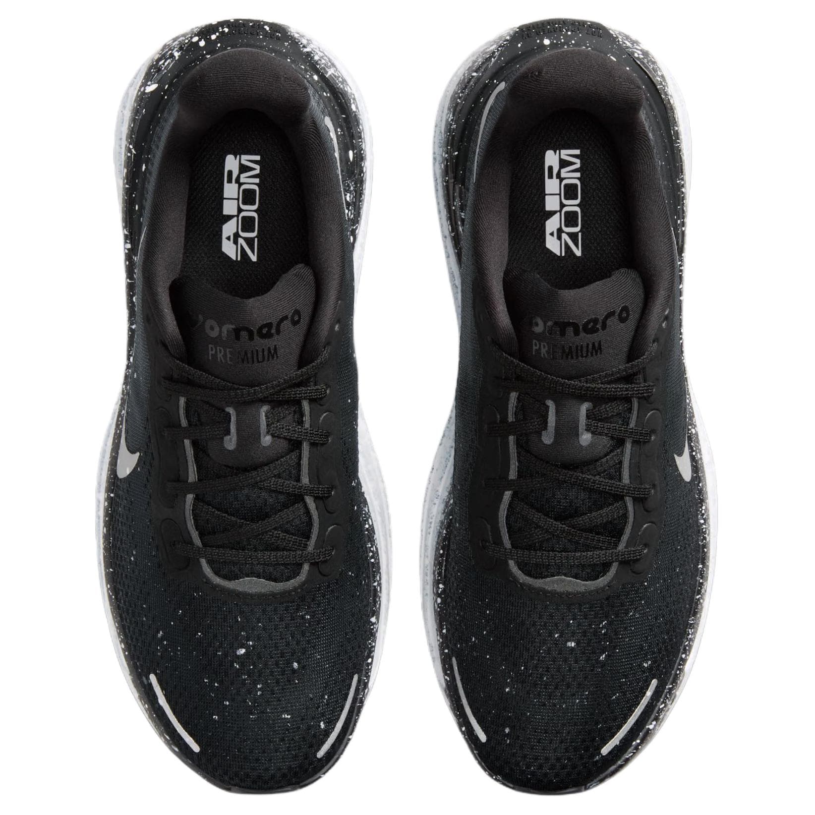Кроссовки для бега NIKE Vomero Premium Беговые кроссовки Низкий Топ Черный Белый Металл Серебряный Женские - изображение 4