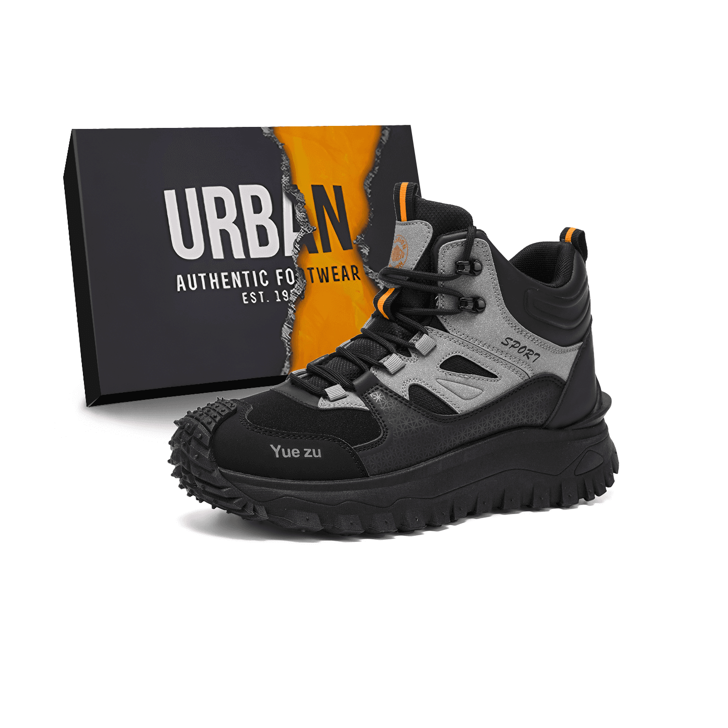 Кроссовки URBAN AUTHENTIC Альпинистские и треккинговые ботинки MID Топ Мужской - изображение 2