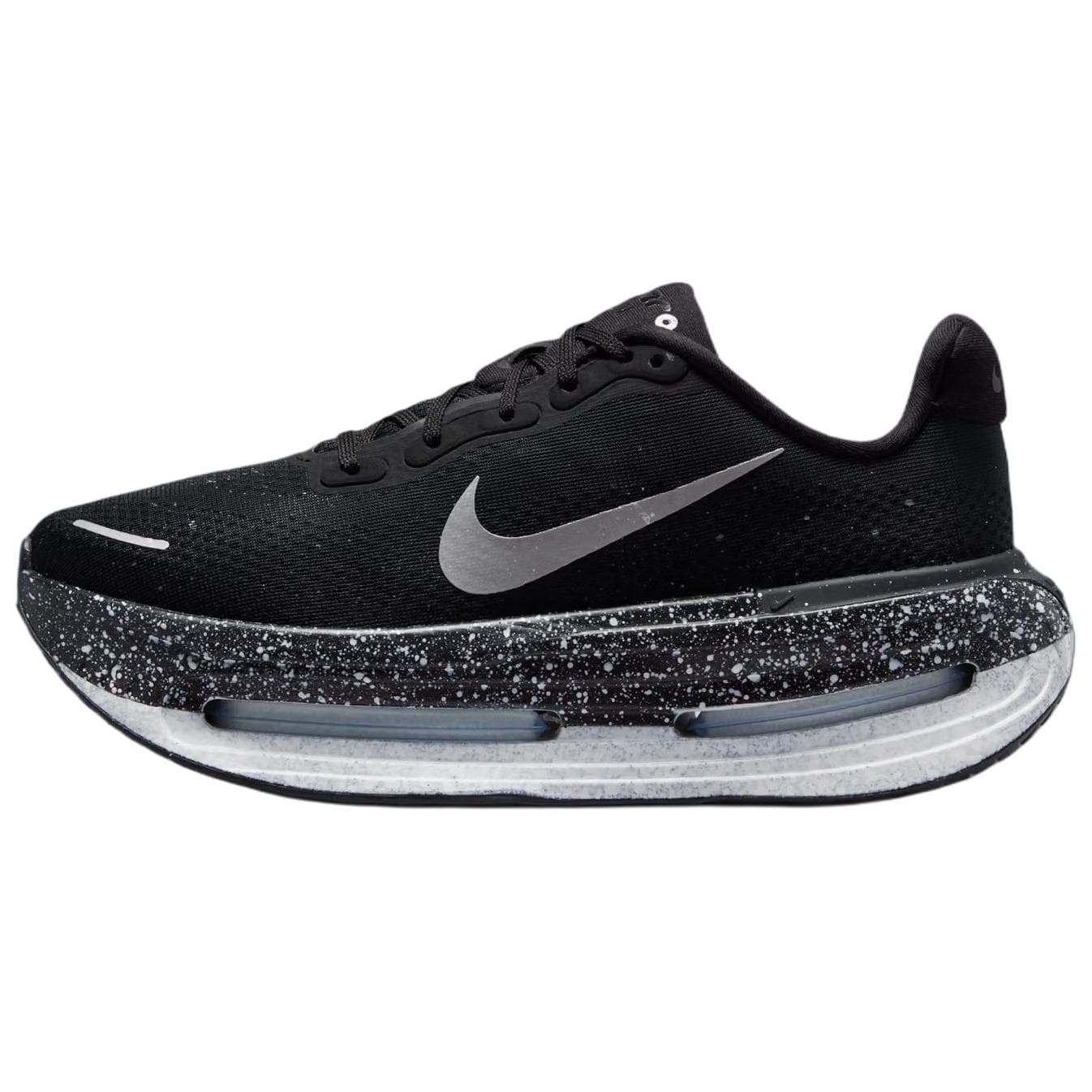 Кроссовки для бега NIKE Vomero Premium Беговые кроссовки Низкий Топ Черный Белый Металл Серебряный Женские - изображение 1
