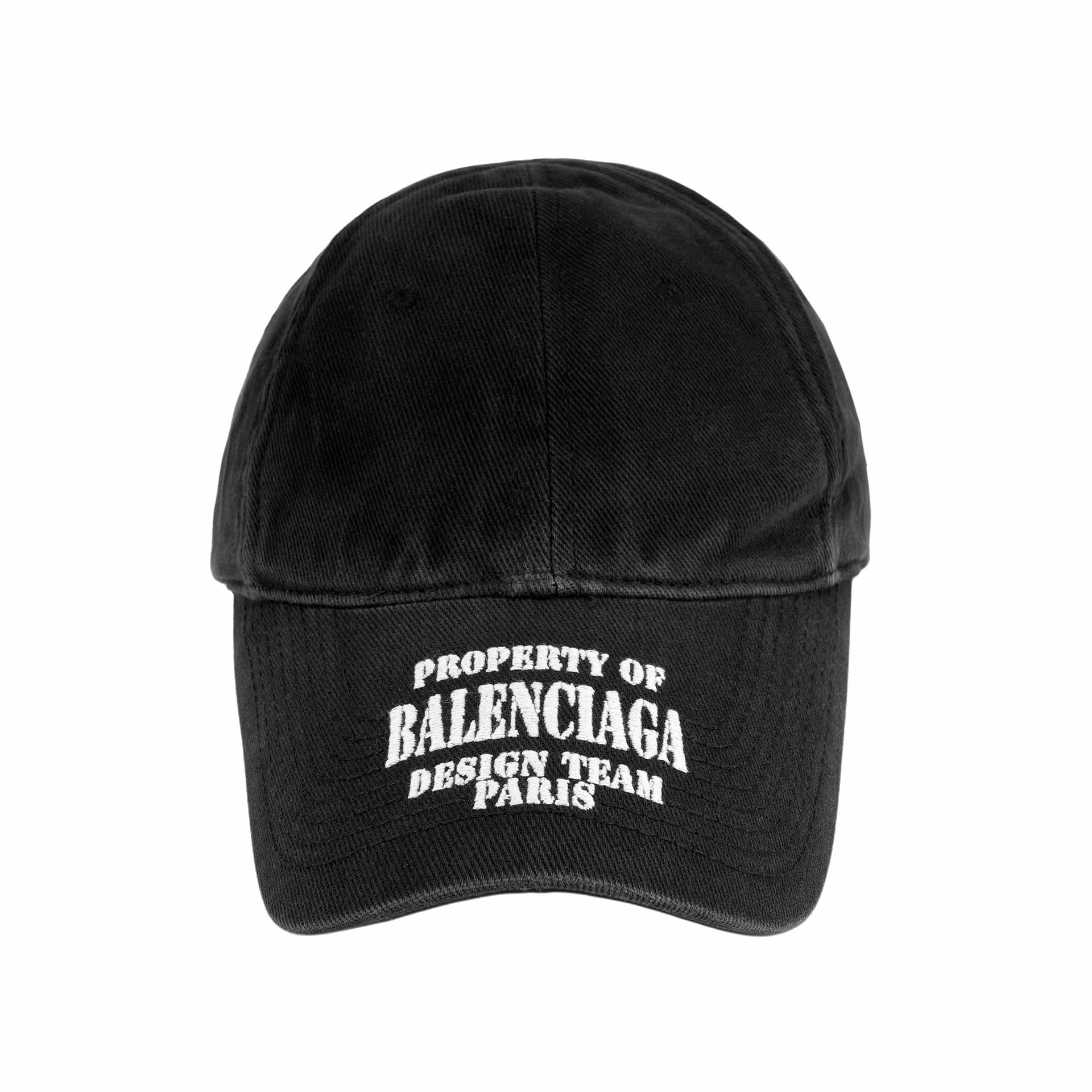 Кепка Balenciaga Хлопковое волокно Кепки Мужской Черный - изображение 2
