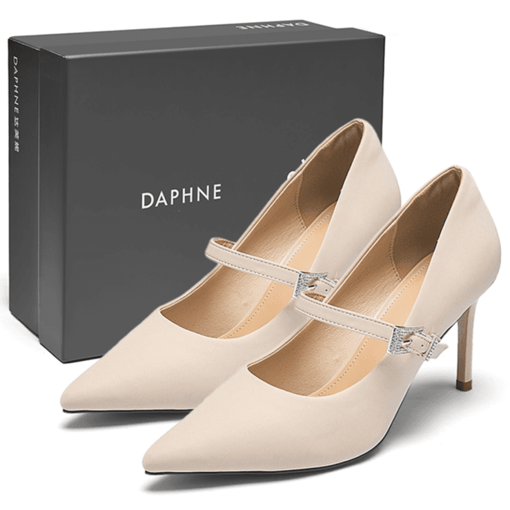Туфли DAPHNE Высокие каблуки Low Топ Женские - изображение 3