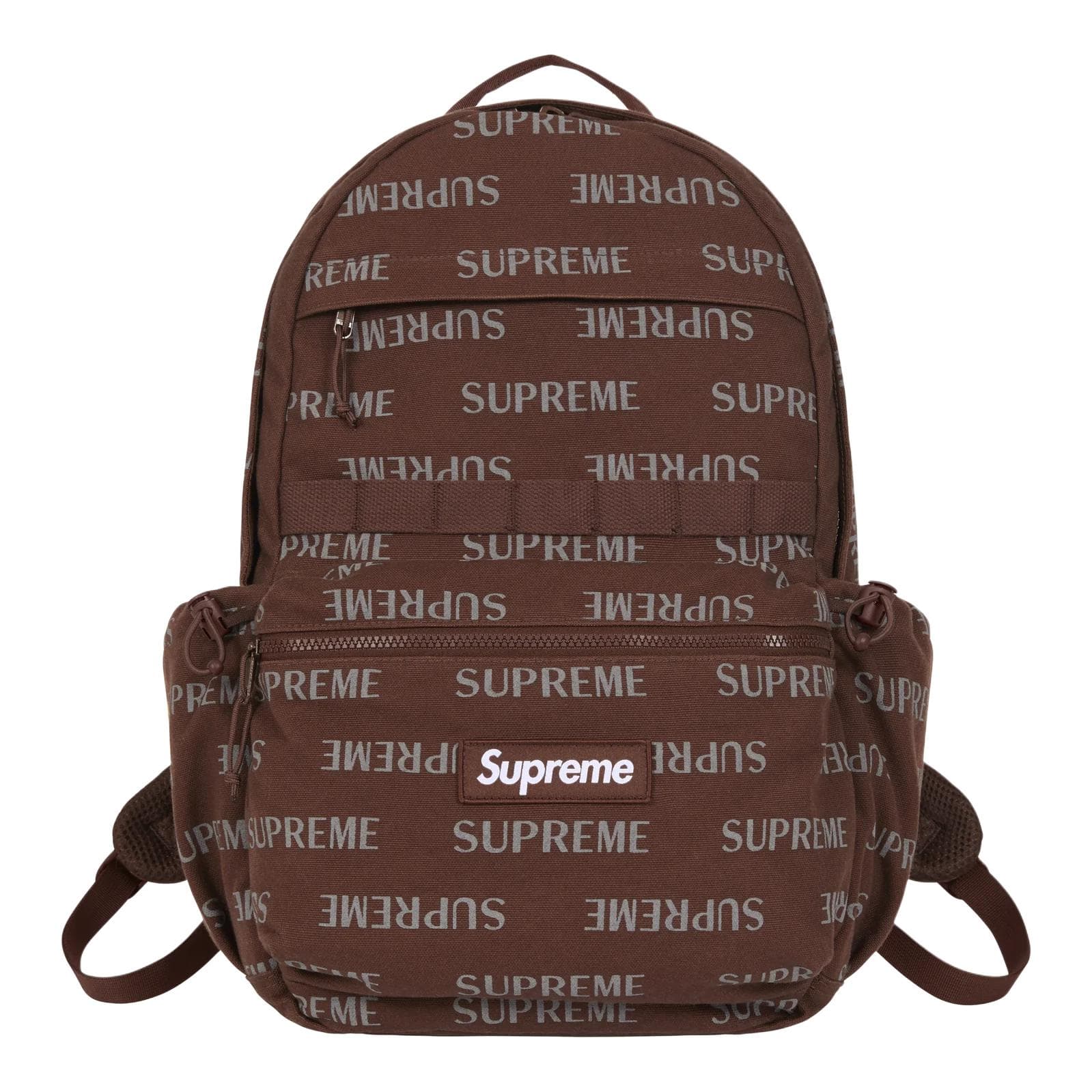 Рюкзак supreme Рюкзаки Коричневый Унисекс - изображение 1