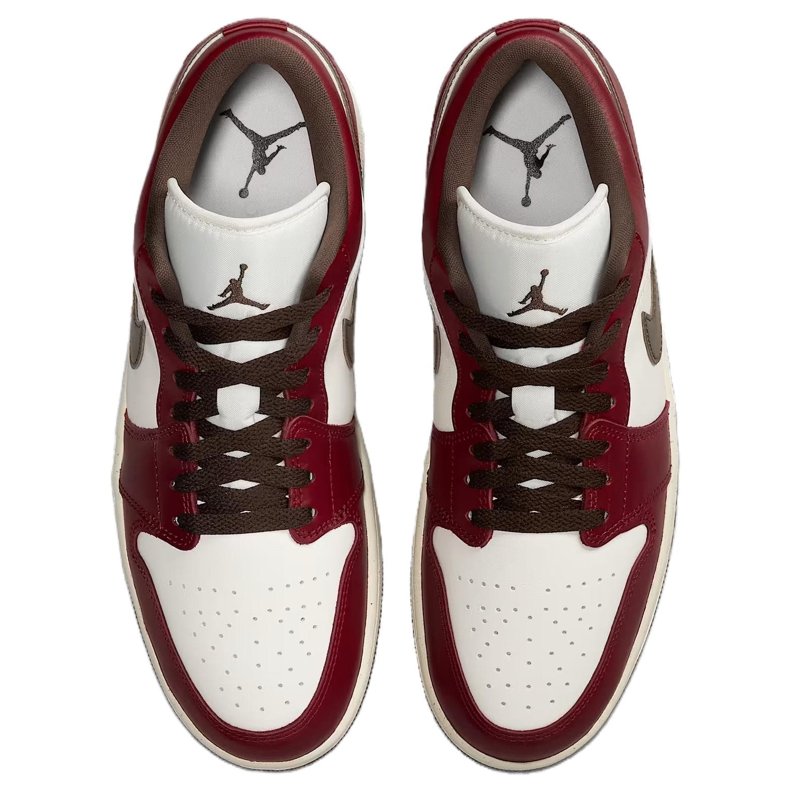 Ретро баскетбольные кроссовки Jordan Air Jordan 1 Ретро-баскетбольные кроссовки Low Топ Красный Мужской - изображение 4