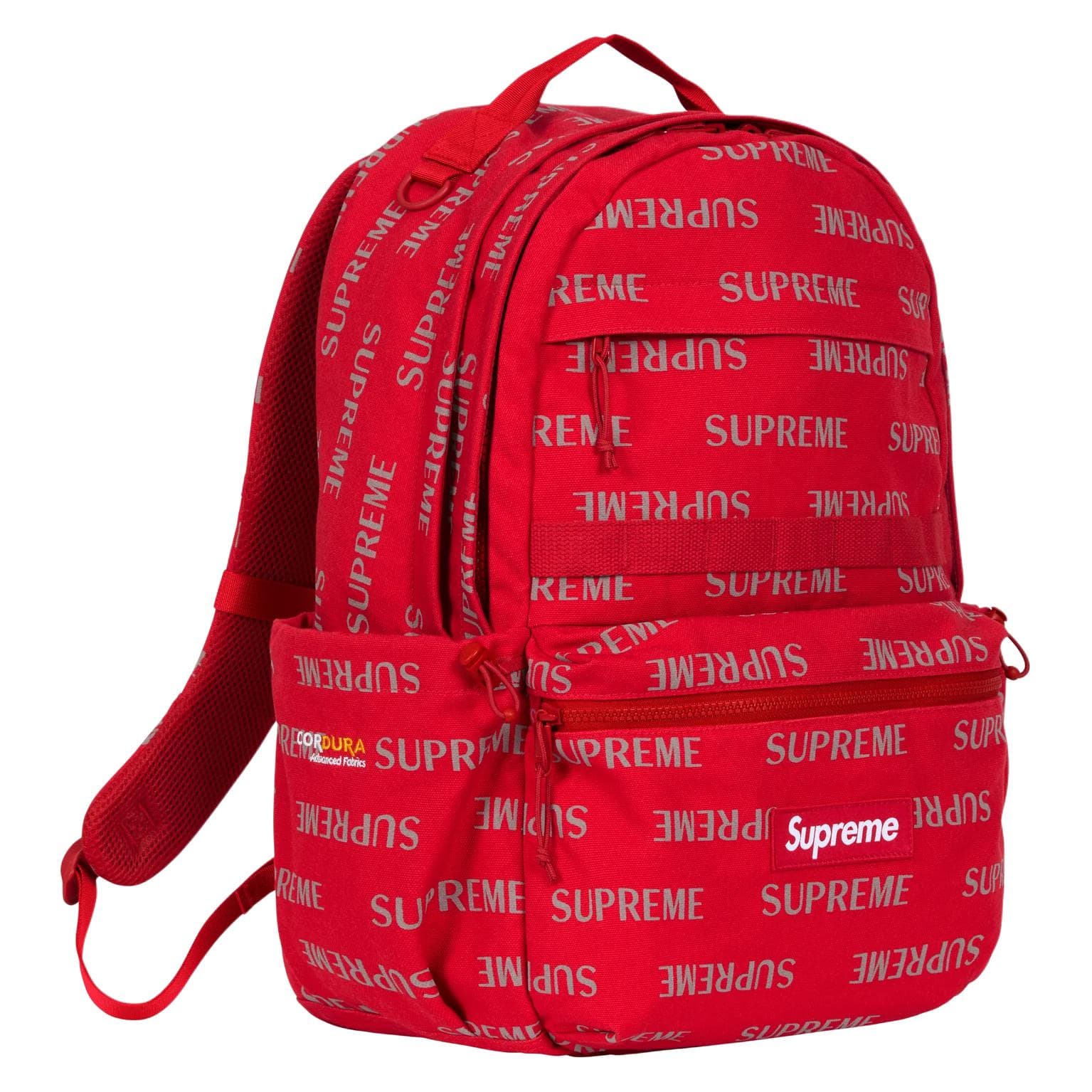 Рюкзак supreme Рюкзаки Красный Унисекс - изображение 2