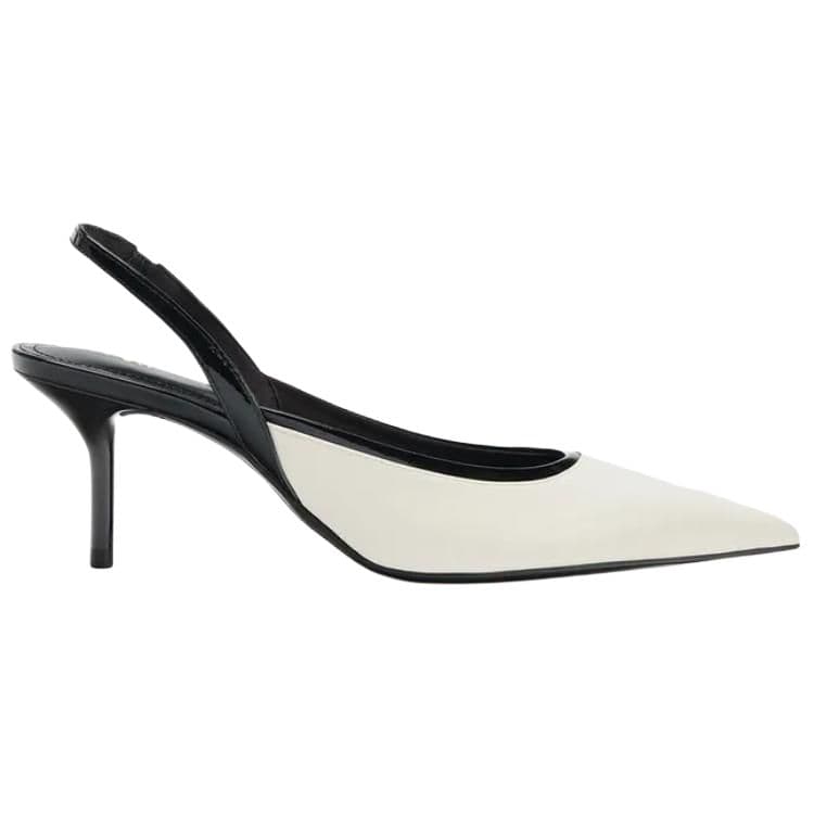 Туфли zara Высокие каблуки Low Топ Белый Женские - изображение 3