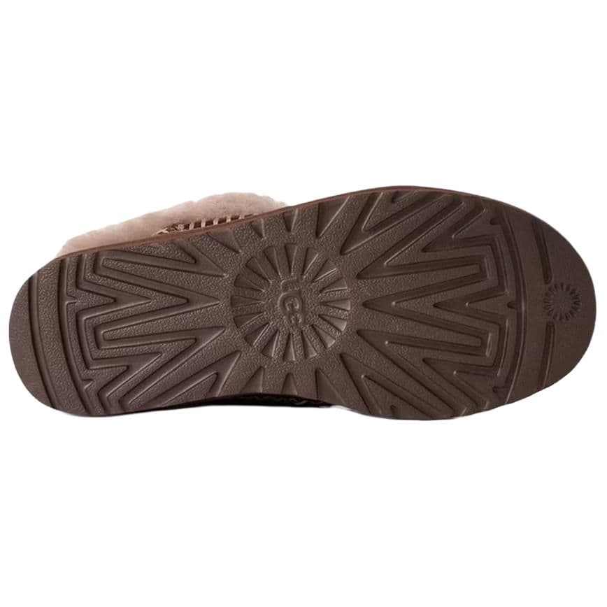 Ботинки зимние UGG Classic Novelty Сноубутсы Burnt Древесный цвет Женские - изображение 5