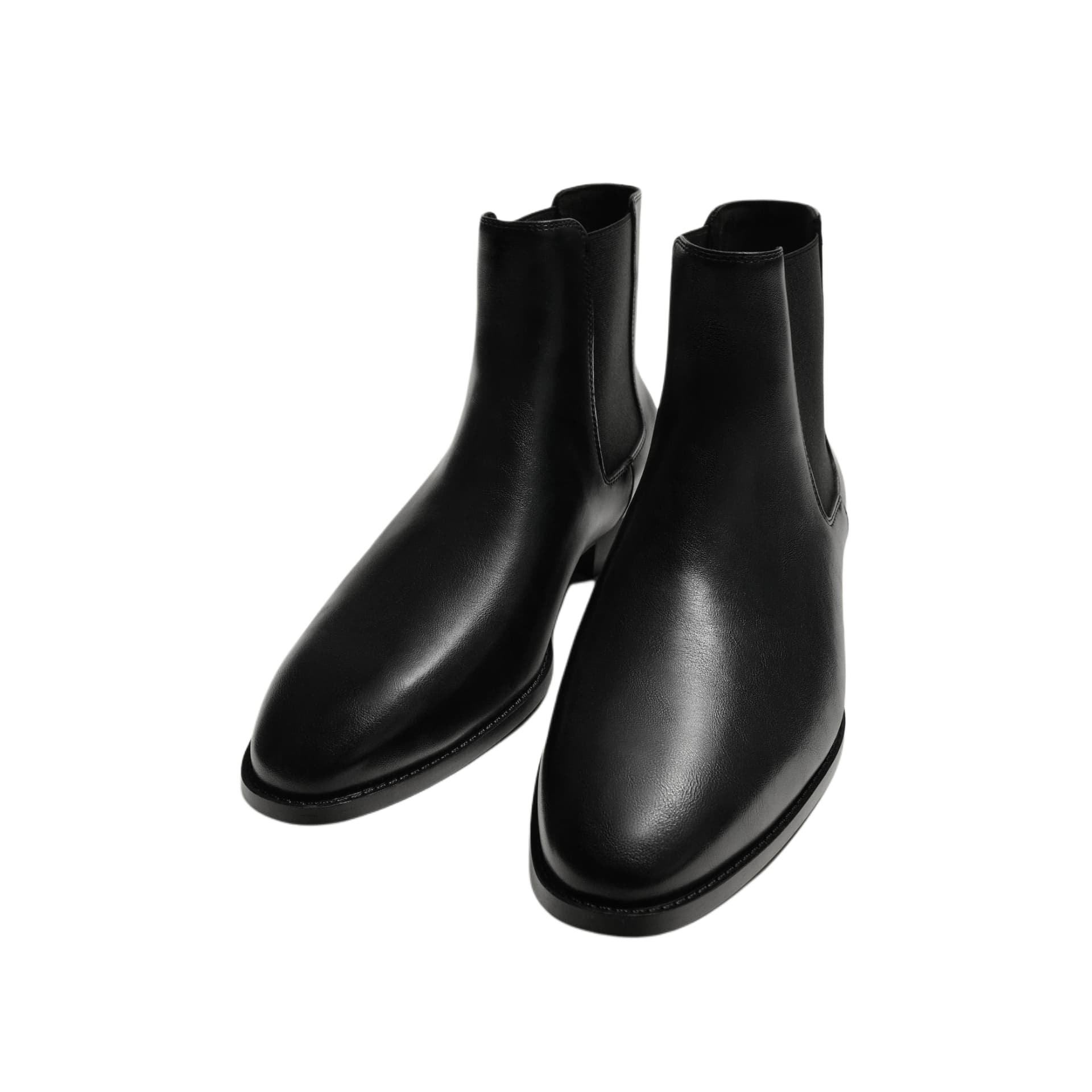 Ботинки челси zara Челси Черный мужской - изображение 2