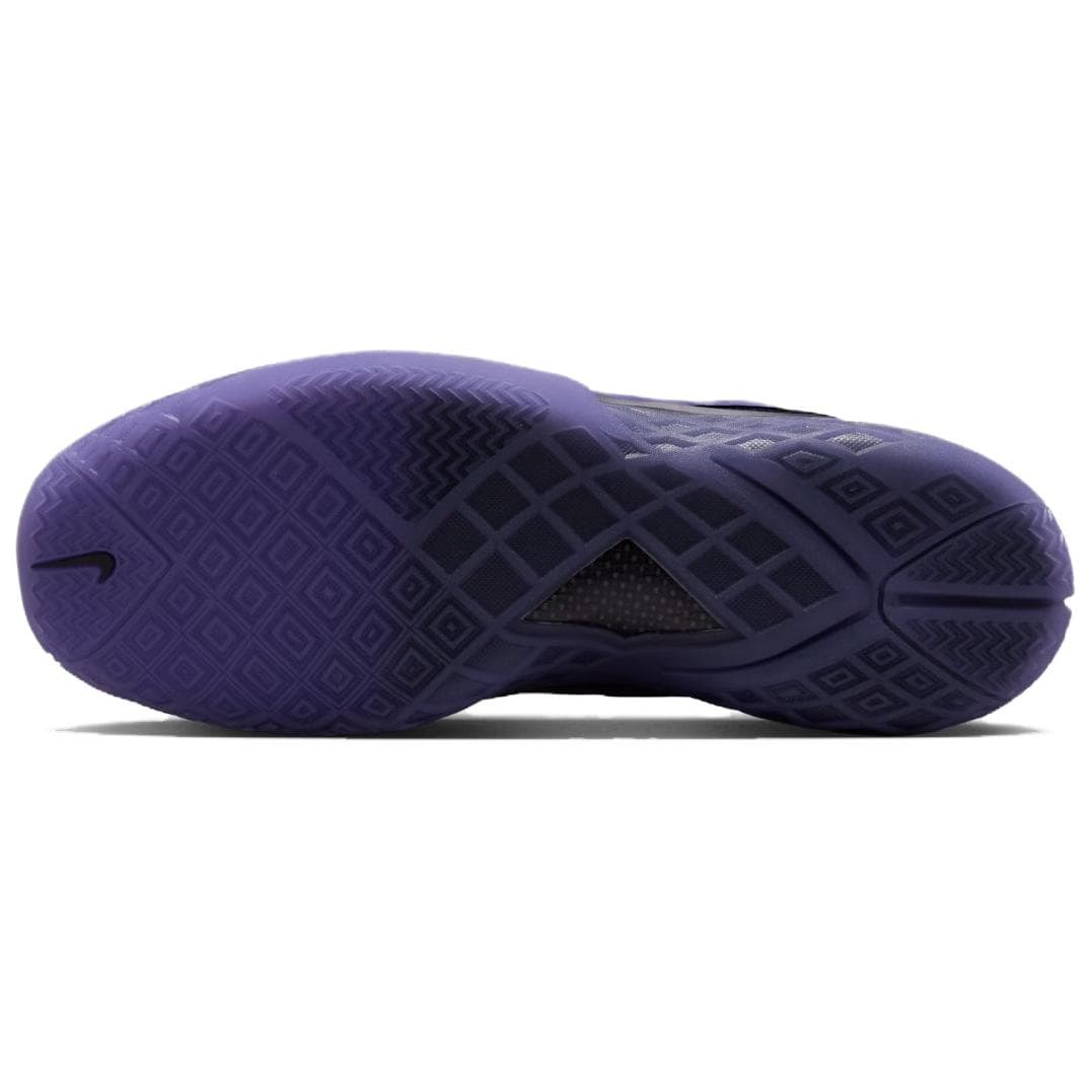 Кроссовки для баскетбола Nike X FC Barcelona Zoom Kobe 3 Low Топ Баскетбольные кроссовки Унисекс Желто-фиолетовый - изображение 6