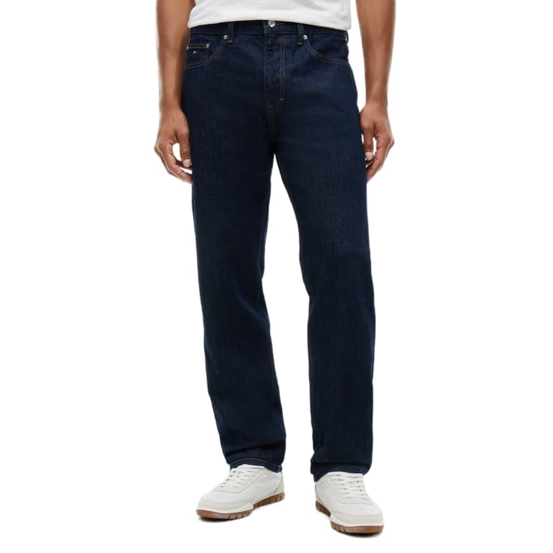 Штаны Tommy Hilfiger Темно-дженговый синий 1BK Мужские джинсы - изображение 1