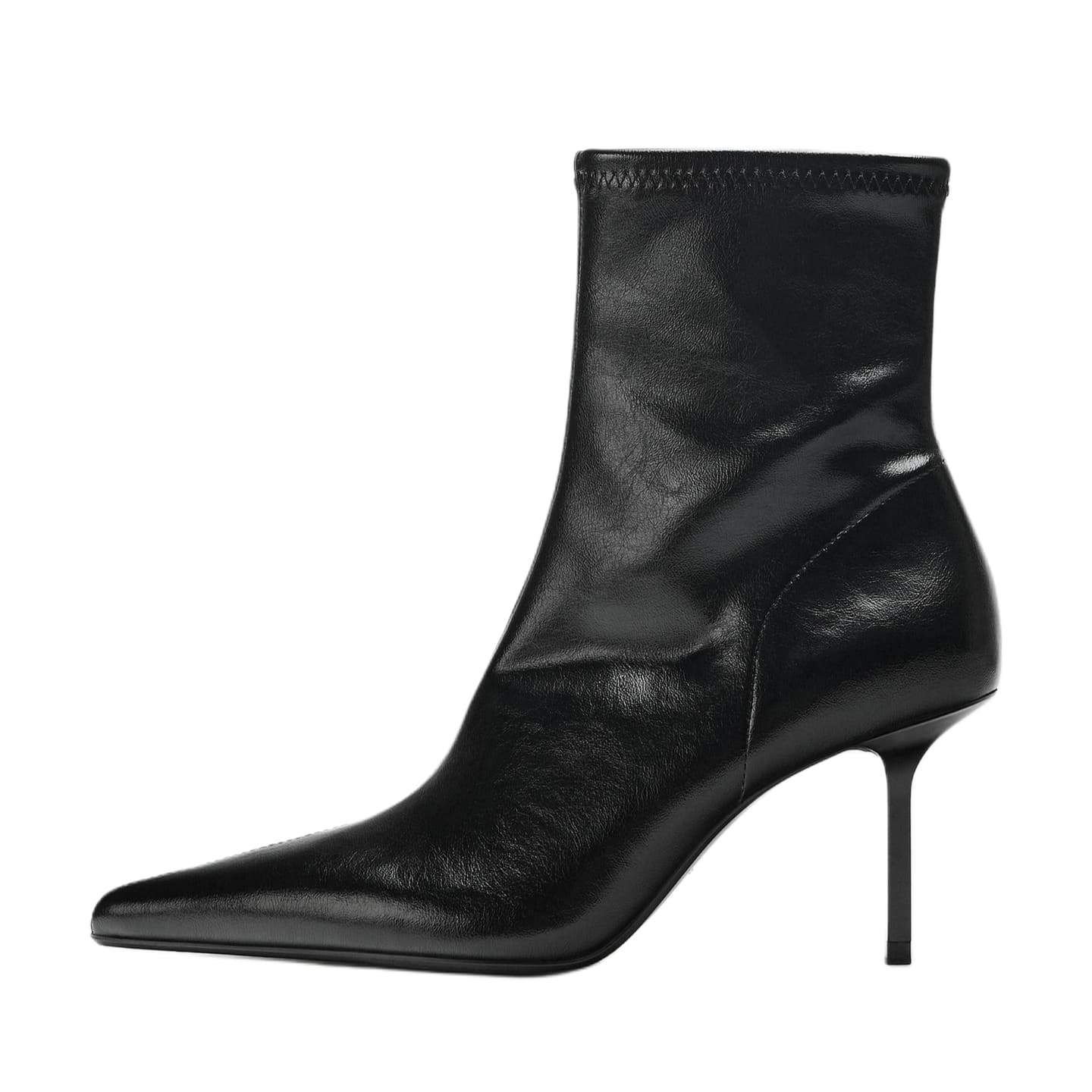 Сапоги zara Ботильоны Черный Женские - изображение 1