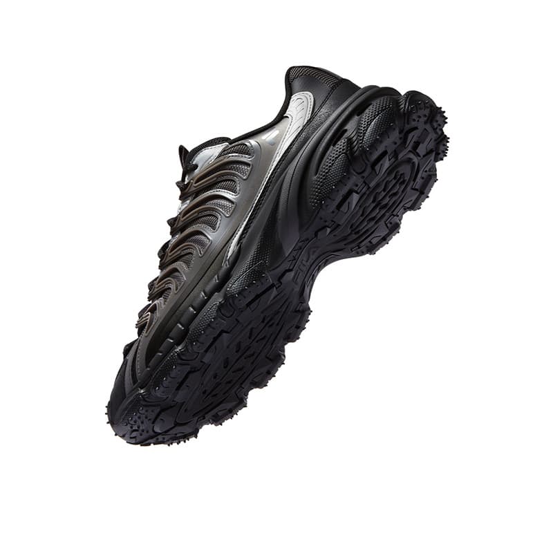 Кроссовки FILA FUSION BRACKET Starship Shoes Низкий Топ Повседневная Обувь Мужская Черная - изображение 5