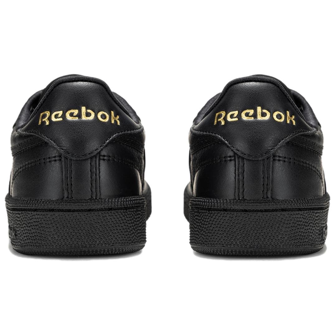 Кроссовки Reebok CLUB C 85 Лоу-топы Трендовая Обувь Повседневная Обувь Женская Черная RE-ENTER The Scene Возвращайтесь с шагом - изображение 4