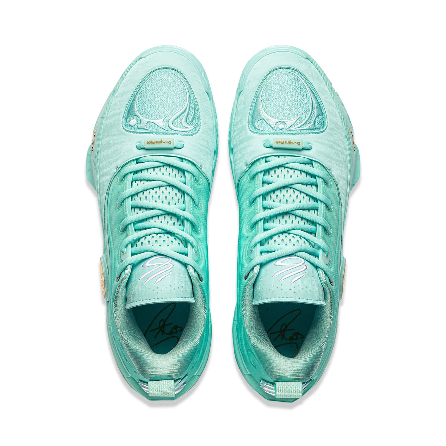 Кроссовки для баскетбола Li NING WOW12 Баскетбольные кроссовки Low Топ Островной синий Мужской - изображение 4