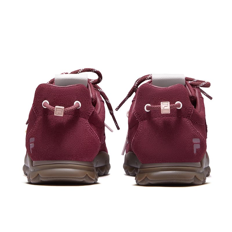 Кроссовки FILA FUSION BOBOBLING Лоу-топы Повседневная обувь Женские Розовый Темно-фиолетовый - изображение 5