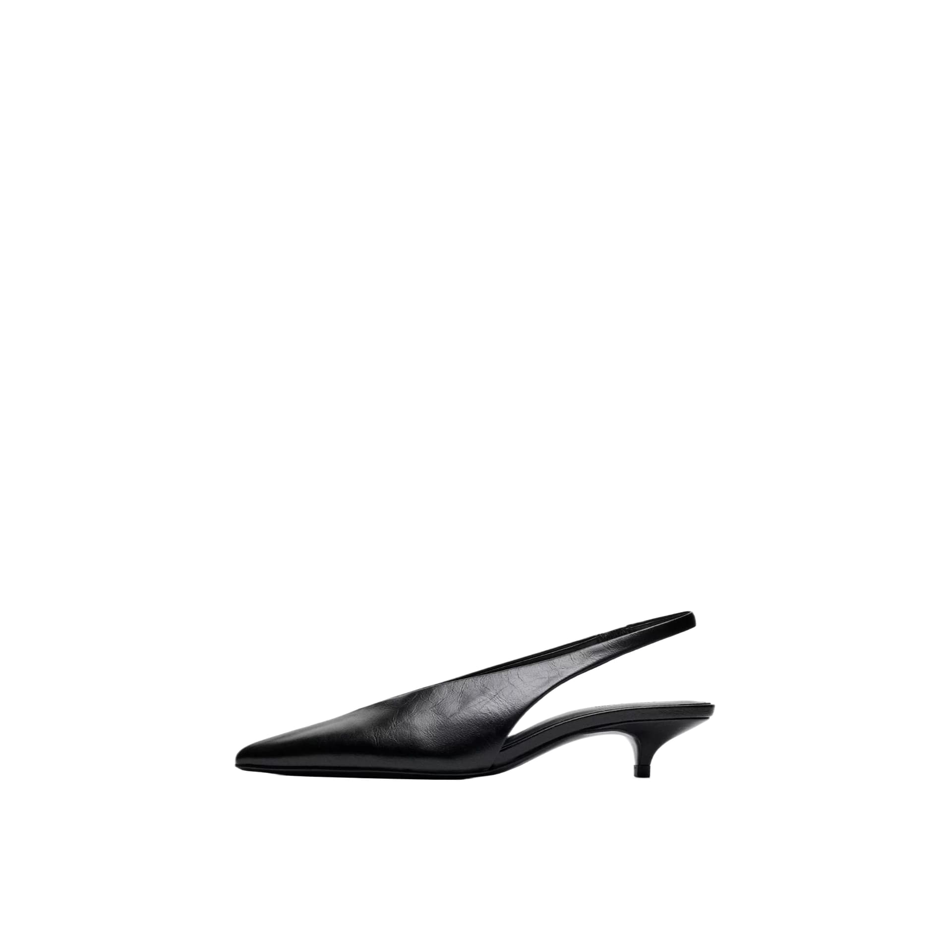 Туфли Massimo Dutti Высокие каблуки MID Топ Черный Женские - изображение 1