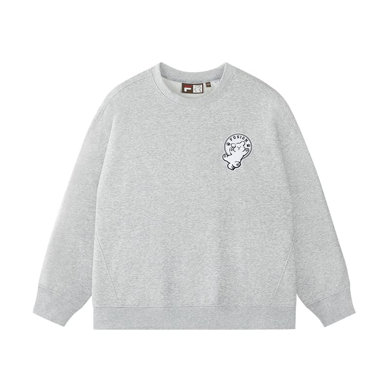Кофта FILA FUSION FOB BC04 Фотиния Серый Серый Унисекс Свитшоты - изображение 1