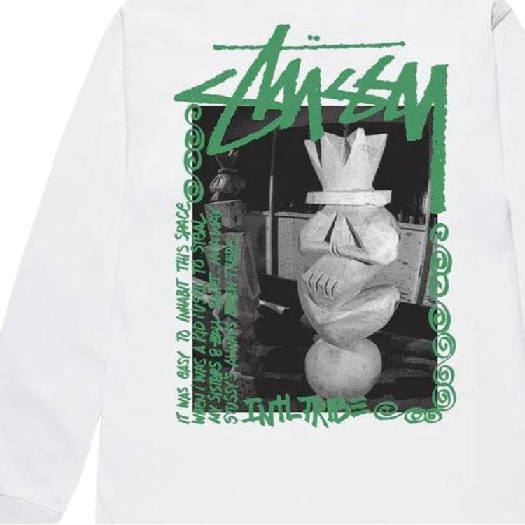 Футболка Stussy Landin Ls Tee - изображение 4