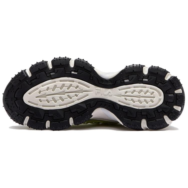 Кроссовки FILA FUSION BRACKET Starship Shoes Low Топ Повседневная обувь Женские Коричнево-желтый - изображение 4