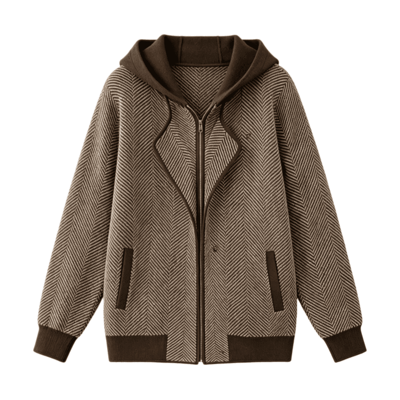 PIERRE CARDIN Кофе Металл Логотип Женские Укороченные куртки и пальто - изображение 1