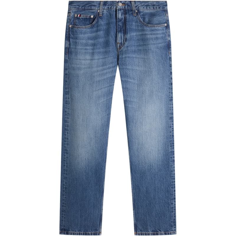 Штаны Tommy Hilfiger Джинсовый Синий 1BC Мужские Джинсы - изображение 2