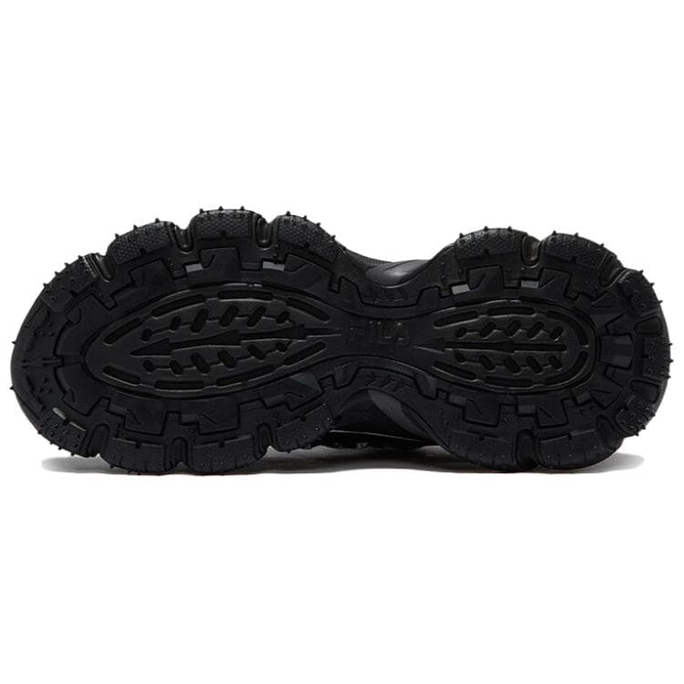 Кроссовки FILA FUSION BRACKET Starship Shoes Текстиль Синтетическая кожа Низкий верх Повседневная обувь Женская Черный Серый - изображение 5