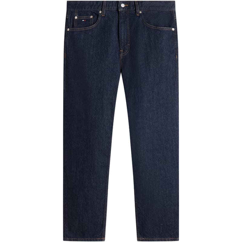 Штаны Tommy Hilfiger Темно-дженговый синий 1BK Мужские джинсы - изображение 2