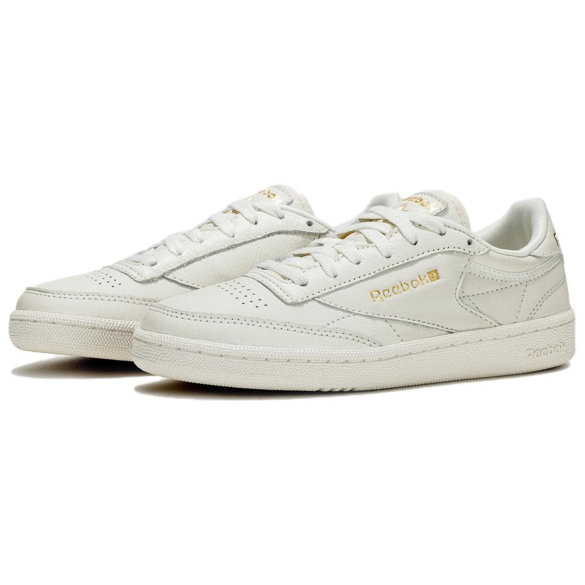 Кроссовки Reebok CLUB C 85 Лоу-топы Повседневная обувь Женская Мел Белый RE-ENTER The Scene Возвращайтесь с шагом - изображение 2