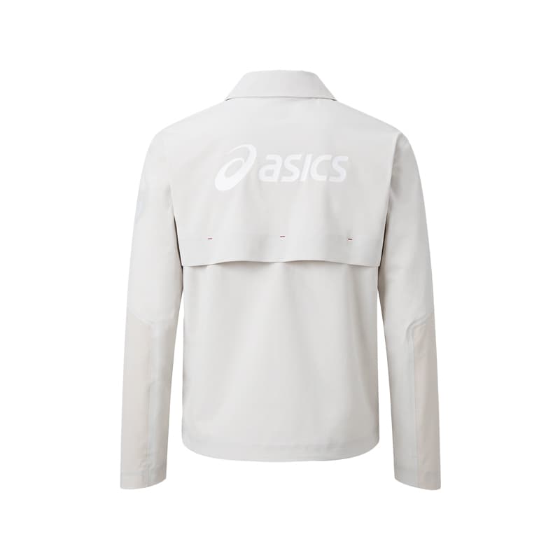 asics Still Technique Экрю Унисекс Куртки для бега - изображение 2