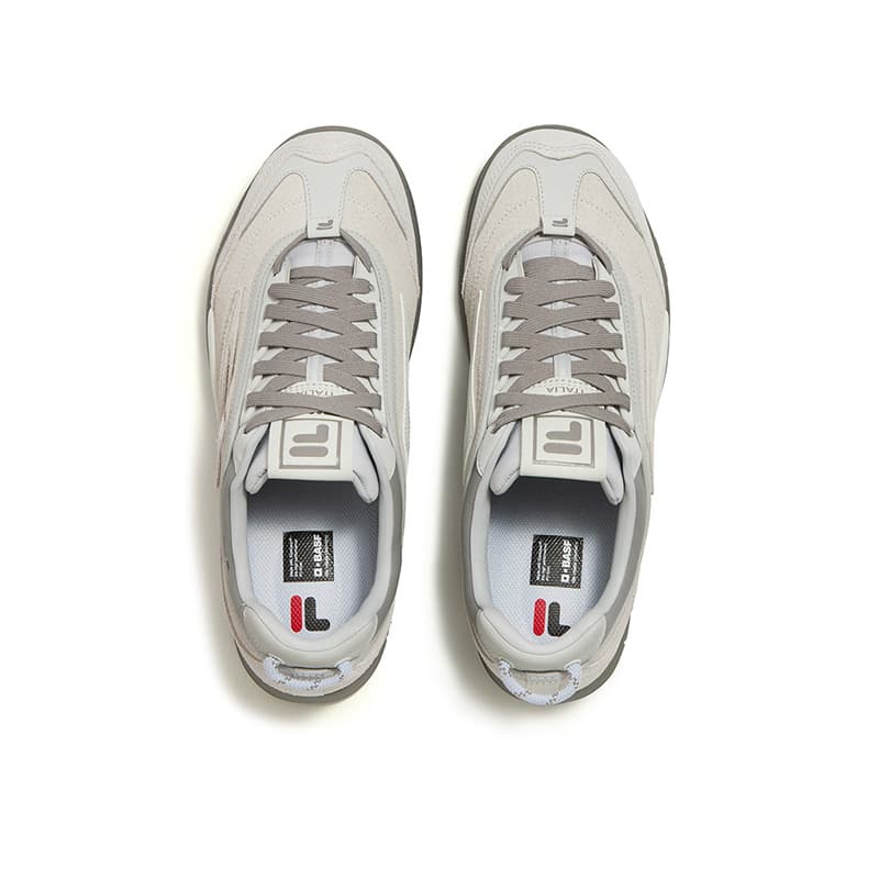 Кроссовки FILA FUSION BOBOBLING Лоу-топы Повседневная обувь Мужская Лунный Камень Серый Лотос Серый - изображение 4