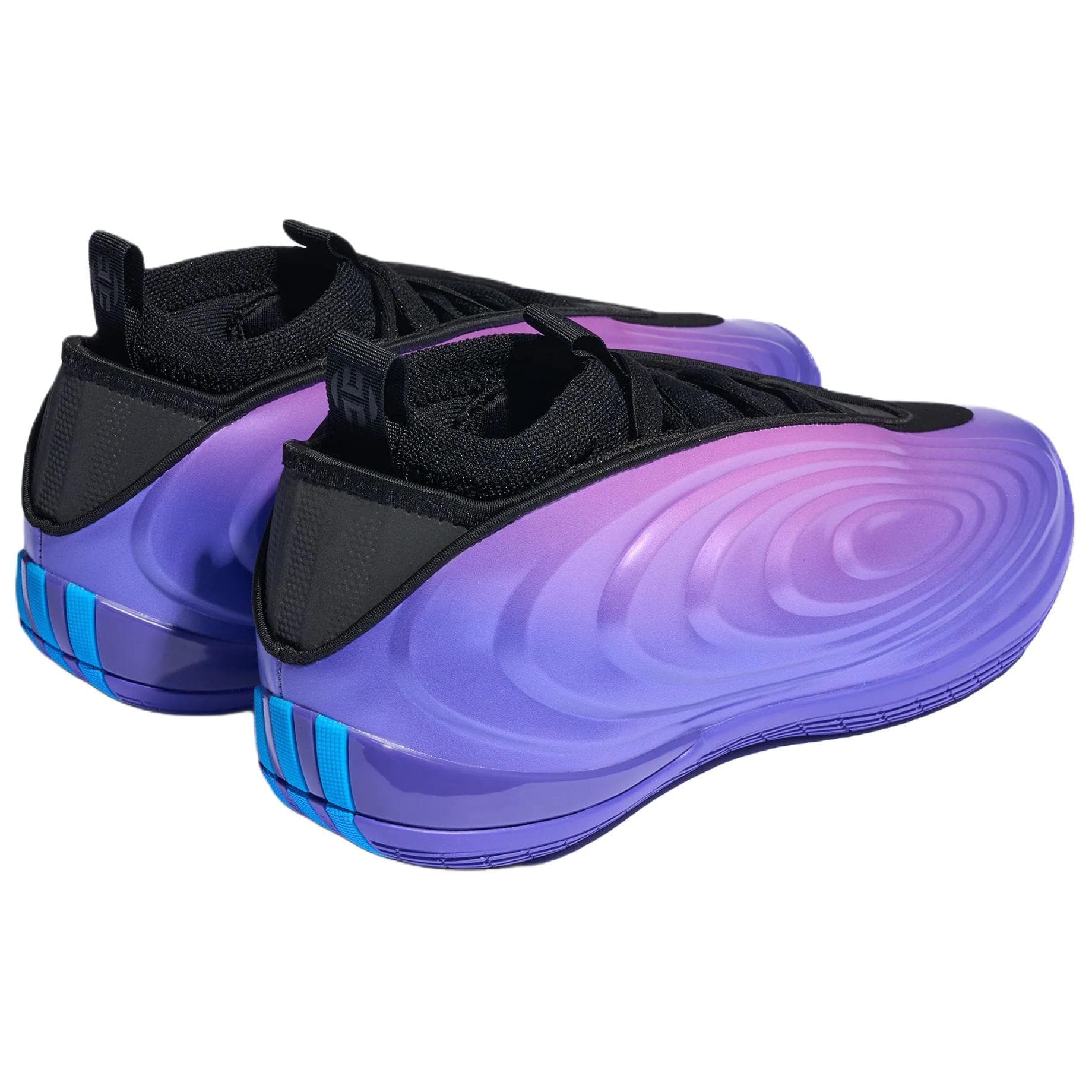 Кроссовки для баскетбола Adidas Harden Vol.10 Баскетбольные кроссовки Low Топ Розовый Лазерный Ярко-синий Фиолетовый Унисекс - изображение 5