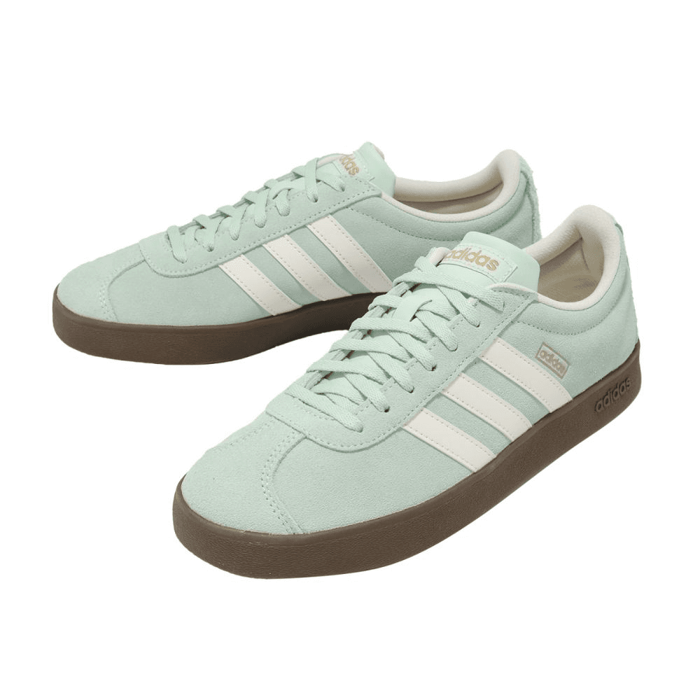 Кроссовки Adidas Vl Court Classic Кеды немецкой армии (GAT) Унисекс Зелёный - изображение 4