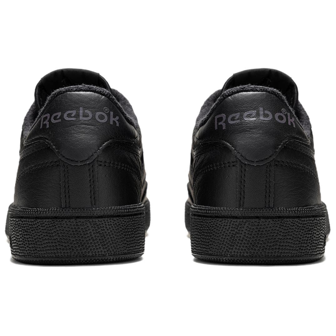 Кроссовки Reebok CLUB C 85 Лоу-топы Повседневная обувь Мужская Черный RE-ENTER The Scene Возвращайтесь с каждым шагом - изображение 4