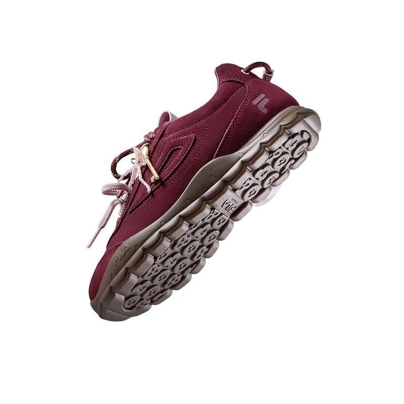 Кроссовки FILA FUSION BOBOBLING Лоу-топы Повседневная обувь Женские Розовый Темно-фиолетовый - изображение 6