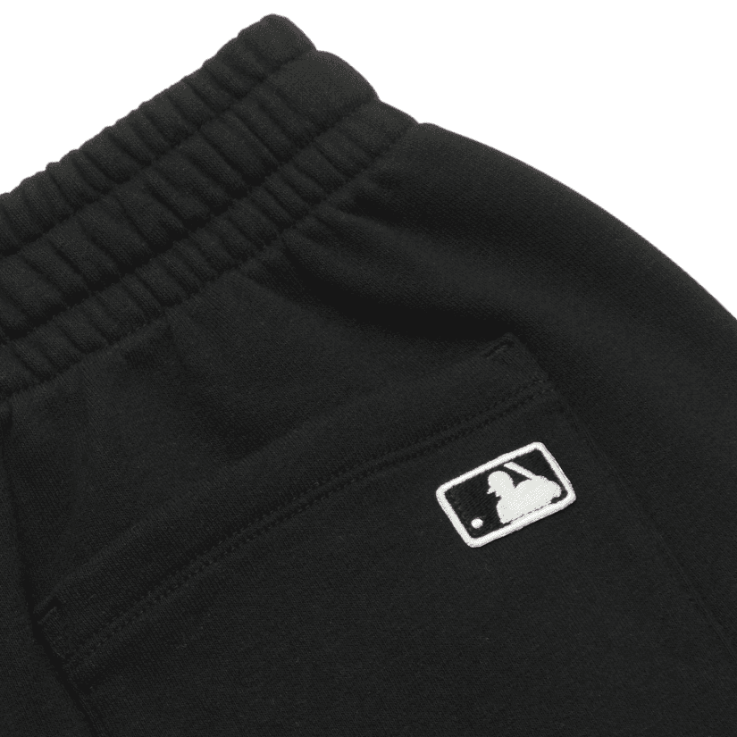 Штаны MLB New York Yankees Basic Collection 25FW Вязаные тренировочные штаны унисекс стандартный черный - изображение 3