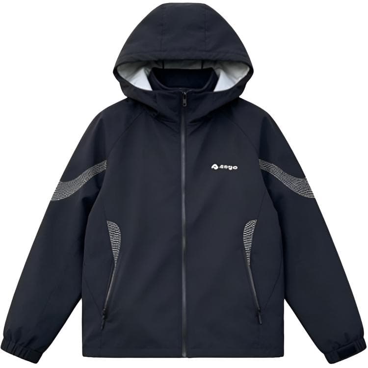 SHIBU 2624 Точка Color Block Windbreaker Куртка Темно-синий Kids Туристическая одежда - изображение 1