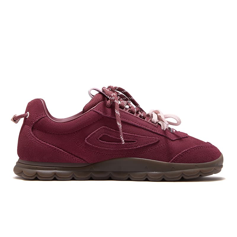 Кроссовки FILA FUSION BOBOBLING Лоу-топы Повседневная обувь Женские Розовый Темно-фиолетовый - изображение 2