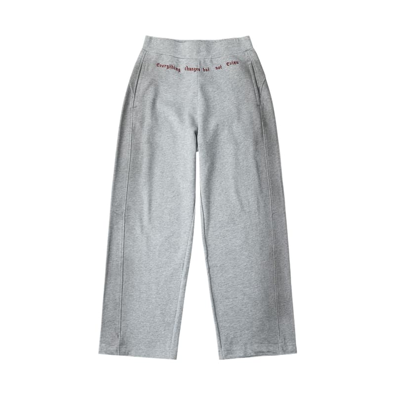 Штаны Evisu Вересковый серый Женские Повседневные брюки - изображение 1