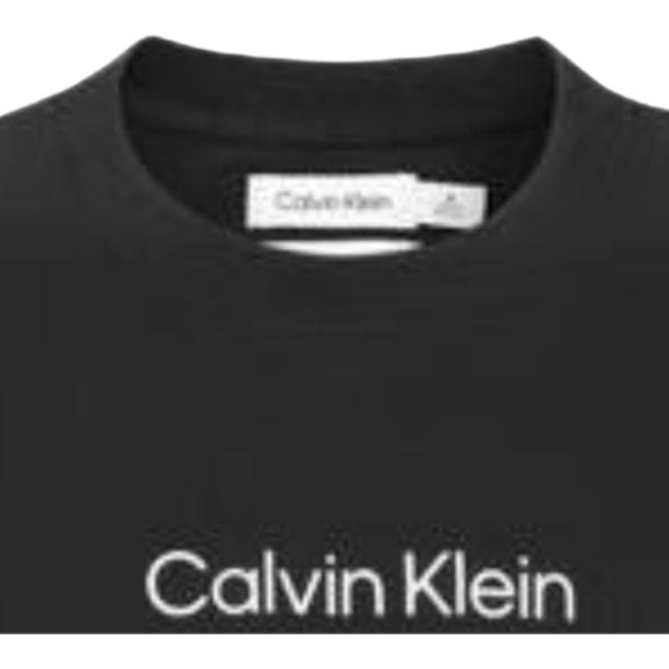 Футболка Calvin Klein T-рубашка мужская классическая черная - изображение 3