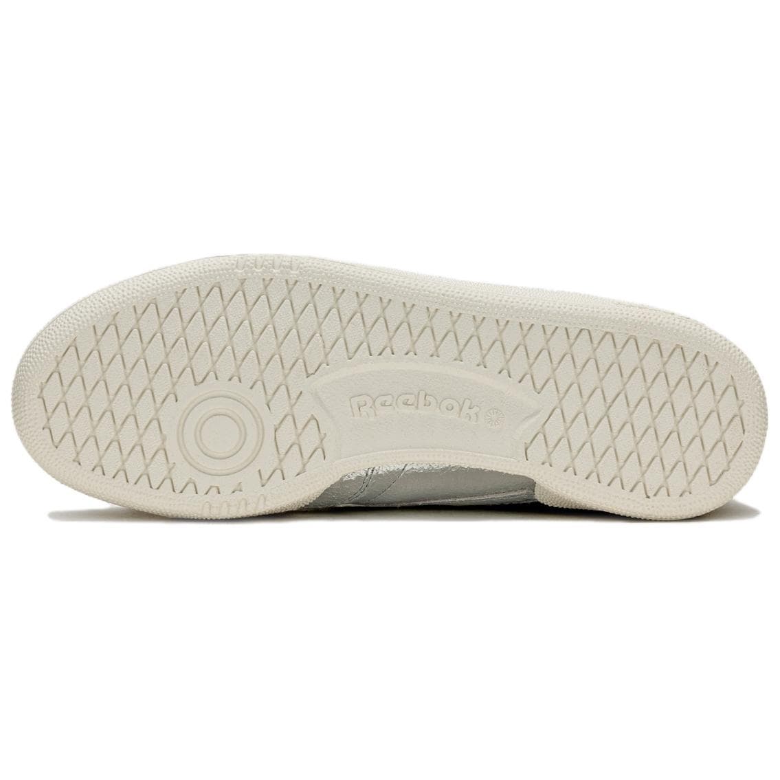 Кроссовки Reebok CLUB C 85 Лоу-топы Повседневная обувь Женская Серебристая RE-ENTER The Scene Возвращайтесь с каждым шагом - изображение 5