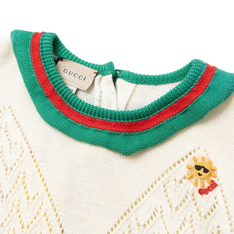 GUCCI Экрю Kids Свитера - изображение 4