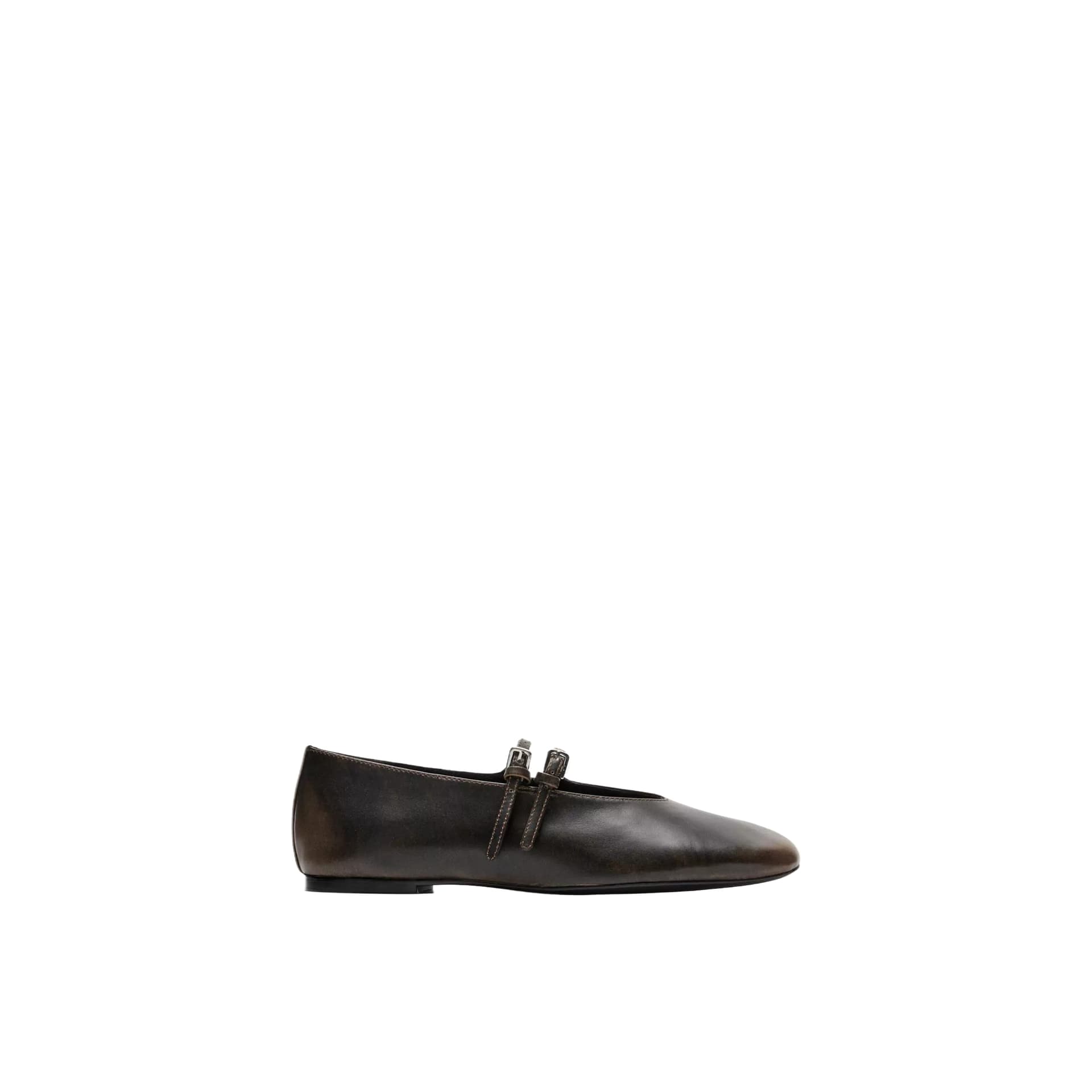 Massimo Dutti Балетки Коричневый Женские - изображение 2