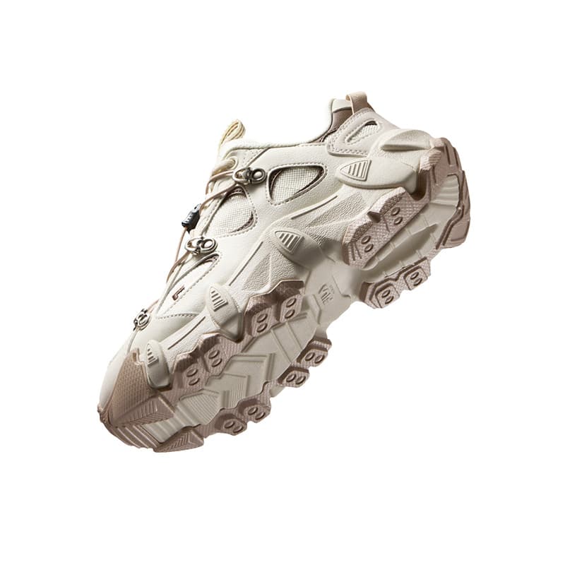 Кроссовки FILA FUSION exocet ii Лоу-топы массивные кроссовки женские винтажный белый теплый серо-коричневый - изображение 6