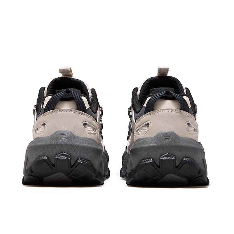 Кроссовки FILA FUSION Exocet Ii массивные кроссовки Low Top Миндально-молочный белый Перо-серый Женские - изображение 5