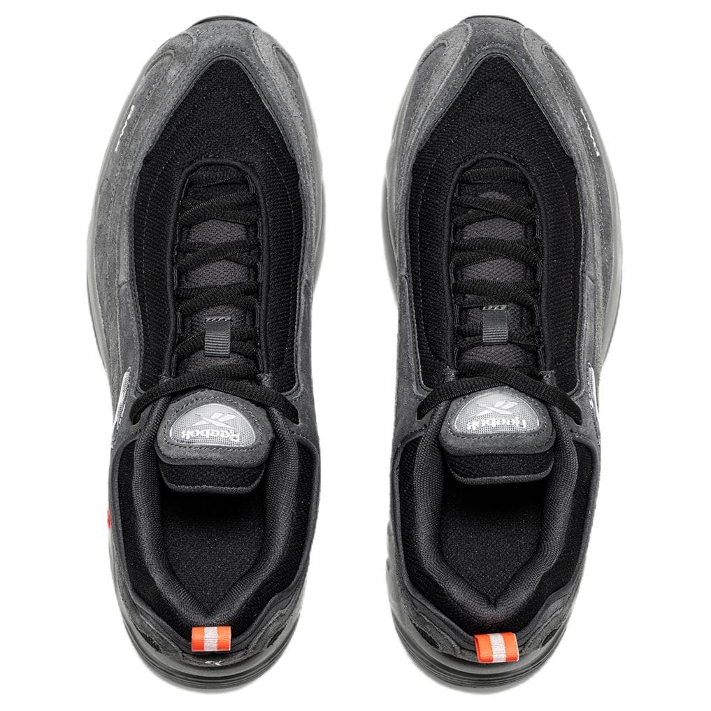 Кроссовки REEBOK Daytona DMX Лоу-топы Повседневная обувь Унисекс Серый черный RE-ENTER The Scene Возвращение с шагом - изображение 3