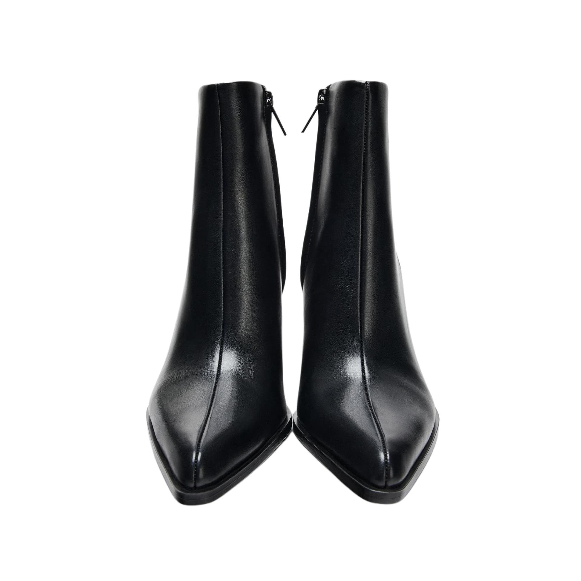 Сапоги zara Ботильоны Черный Женские - изображение 4